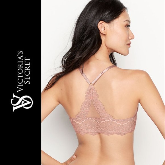 VS DREAM ANGELS Lightly Lined Demi Bra Soft pink NWT - Picture 2 of 9